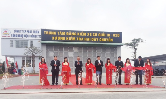Khánh thành trung tâm đăng kiểm xe cơ giới 18-02D ảnh 1